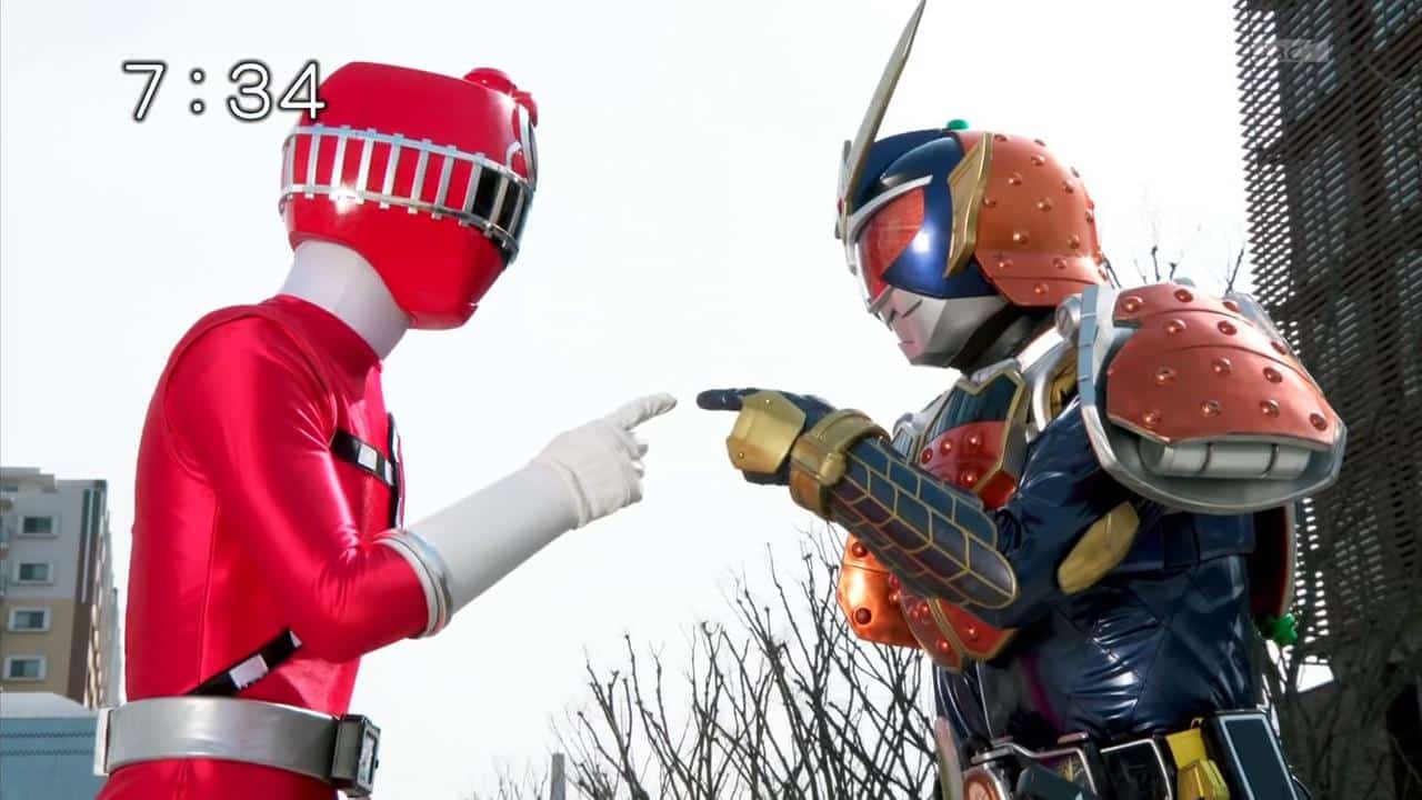 Ressha Sentai ToQger VS Kamen Rider Gaim Spring Gattai Special Subtitle Indonesia